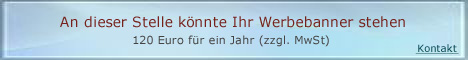 Holz Werbebanner Bau
